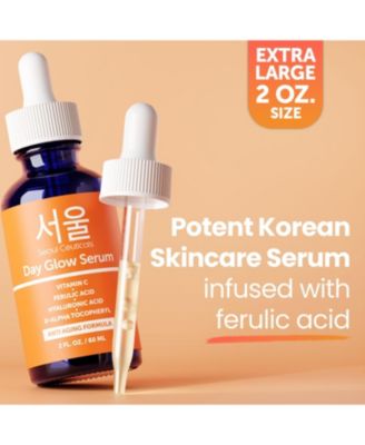 Korean Skin Care Vitamin C Serum Day Glow Serum - Anti Aging Anti Wrinkle K Beauty Skincare