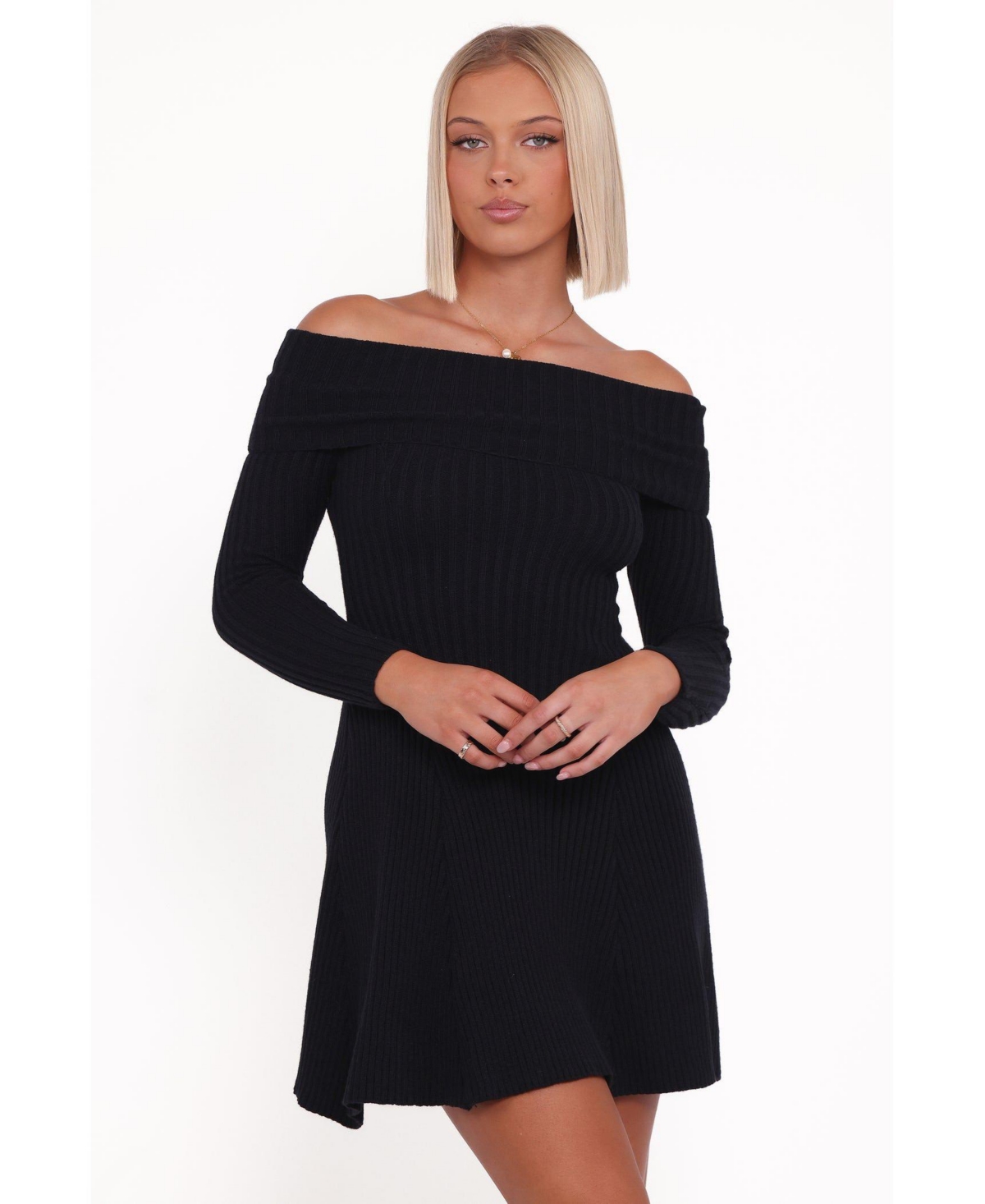 Petal and Pup Women's Francisco Long Sleeve Mini Dress