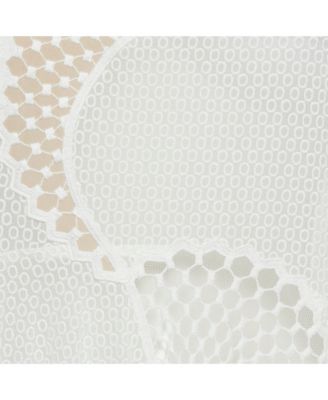 Women's White Lace Asymmetric Dress