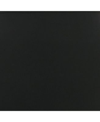 Women's Black Crepe Midi Dress