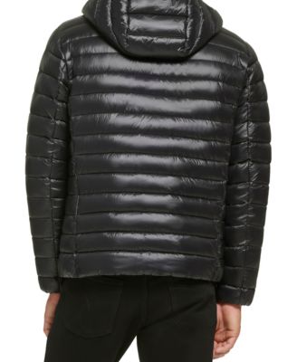 Men's Hooded & Quilted Packable Jacket