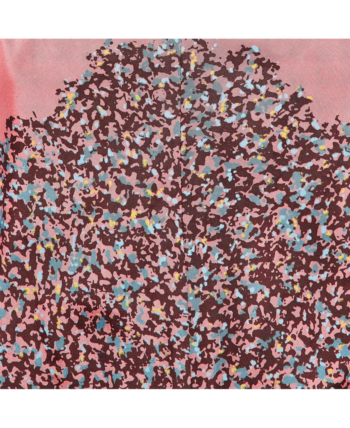 Pre-Owned Balenciaga Women's Paris Pink Printed Silk Sleeveless Mini Dress