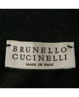 Women's Charcoal Grey Cotton Knit Monili Trim Detail Shift Dress