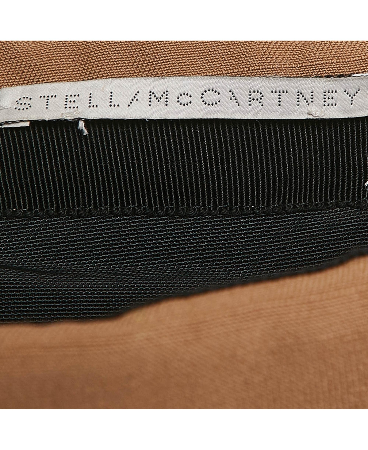 Pre-Owned Stella Mccartney Women's Brown Strapless Bustier Gown