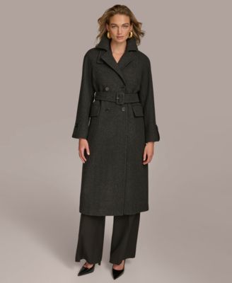 Women's Double-Breasted Belted Wrap Coat