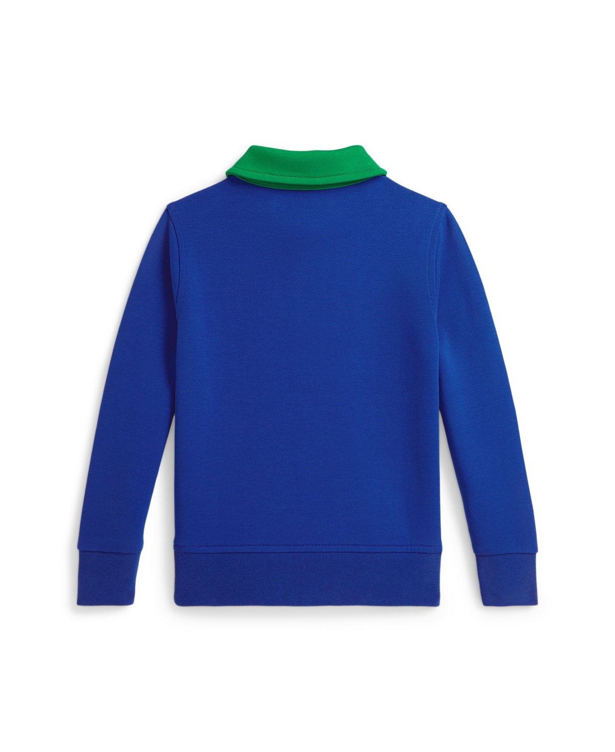 Polo Ralph Lauren Boys' 2T-7 Double-Knit Collared Sweatshirt
