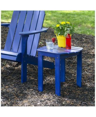 Adirondack End Table Blue