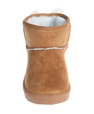 Girls' Toddler 5T-10T Bow Detail Winter Boots