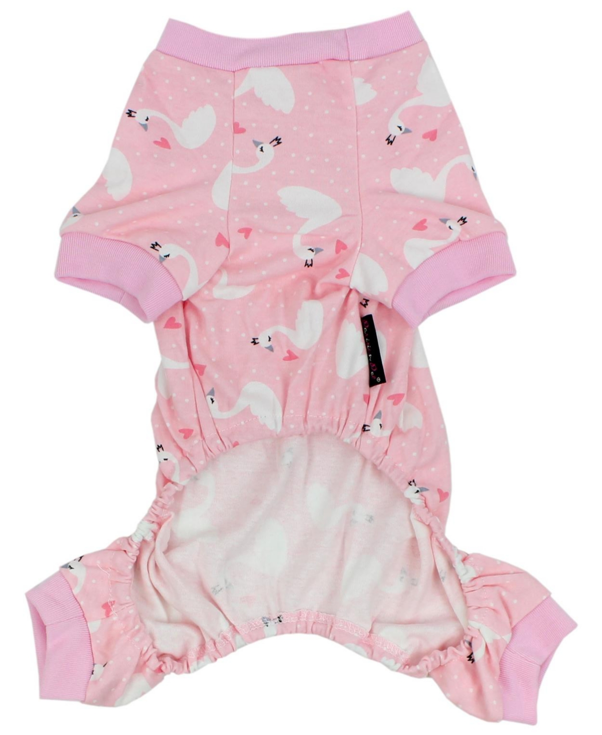 Parisian Pet Pink Swan Pajama