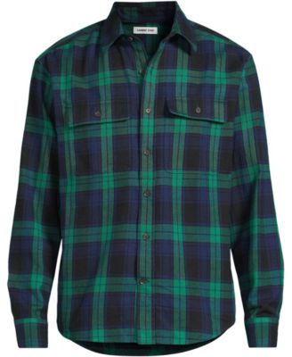 Men's Long Sleeve RainDefense Flannel Shirt