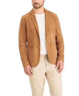 Men's Men s Semi-Fitted Niger Suede Blazer
