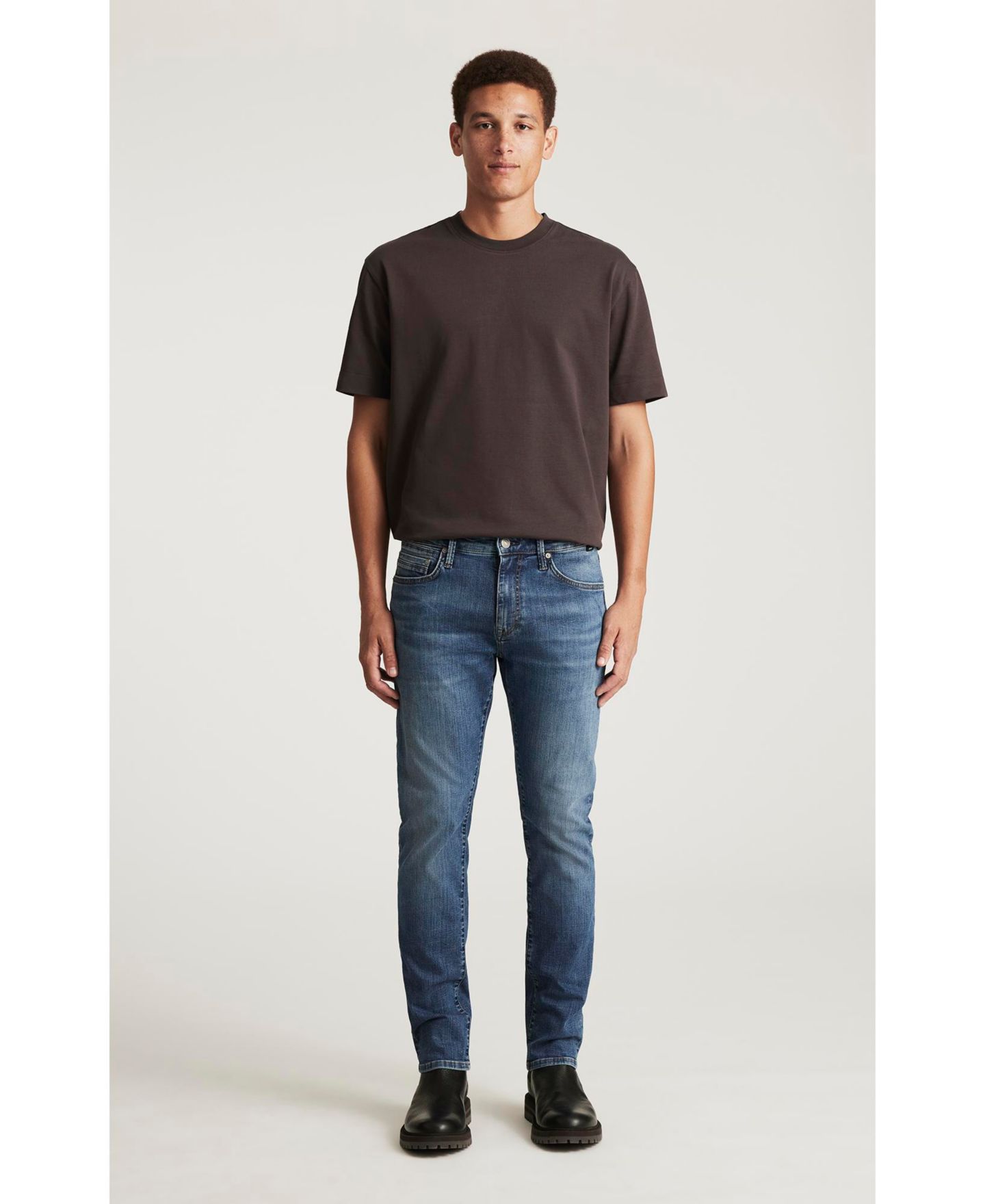 Мужские джинсы Mavi Jeans Mavi Jake Slim Leg In Used Vintage, цвет: Индиго — фото 1