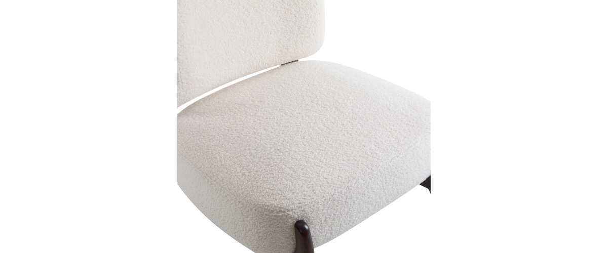 Flynama Beige Linen Rocking Recliner Chair – Modern Home Furniture with Wood Legs