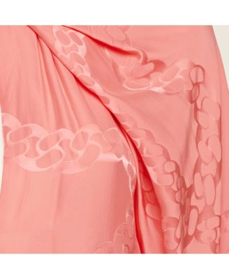 Women's Jacquard Chain Silk Blouse