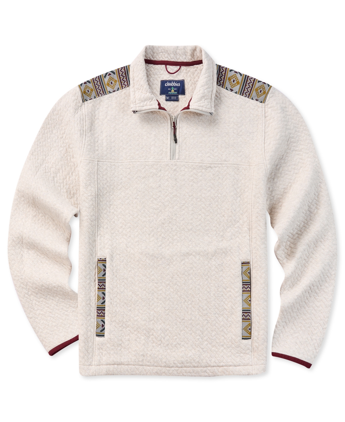 Chubbies Men's The Sandstorm Quilted Sweatshirt