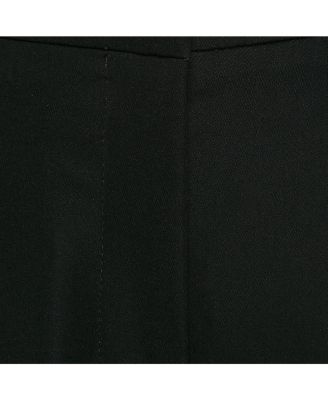 Women's Pre-Owned Versus Versace Black Crepe Safety Pin Detail Trousers