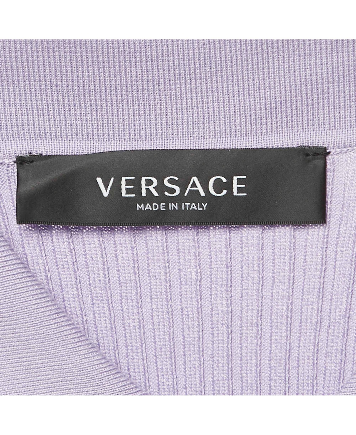Pre-Owned Versace Women's Rib Knit Top
