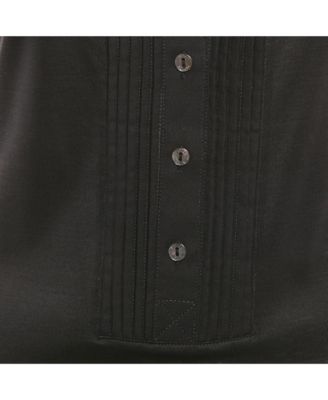 Women's Stretch Cotton Pintuck Tank Top