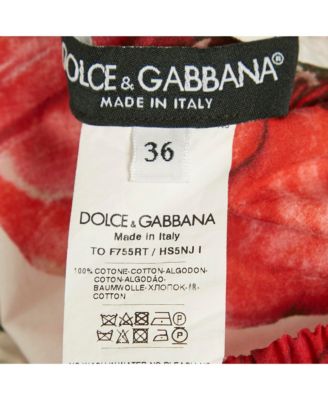 Women's Poopy Print Cotton Off Shoulder Crop Top