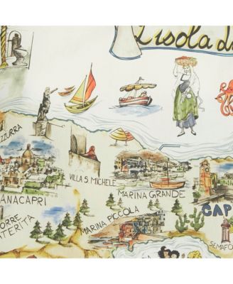 Women's Printed Cotton Lisola Di Capri Top