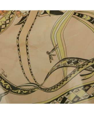 Women's Floral Print Silk Sleeveless Tunic Top