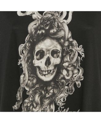 Women's Skull Print Jersey T-Shirt