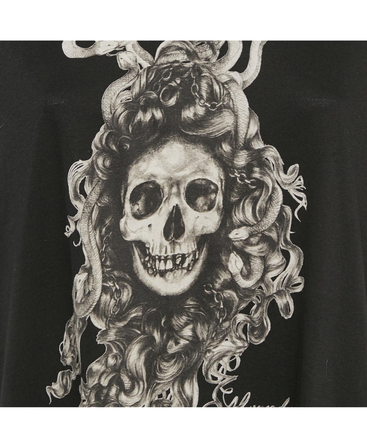 Pre-Owned Alexander Mcqueen Women's Skull Print Jersey T-Shirt