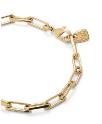 18K Gold Plated Big Links Bracelet