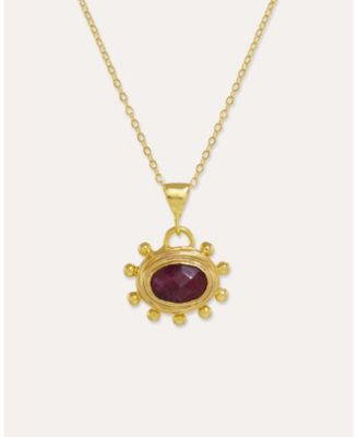 Zand Ruby Pendant Necklace