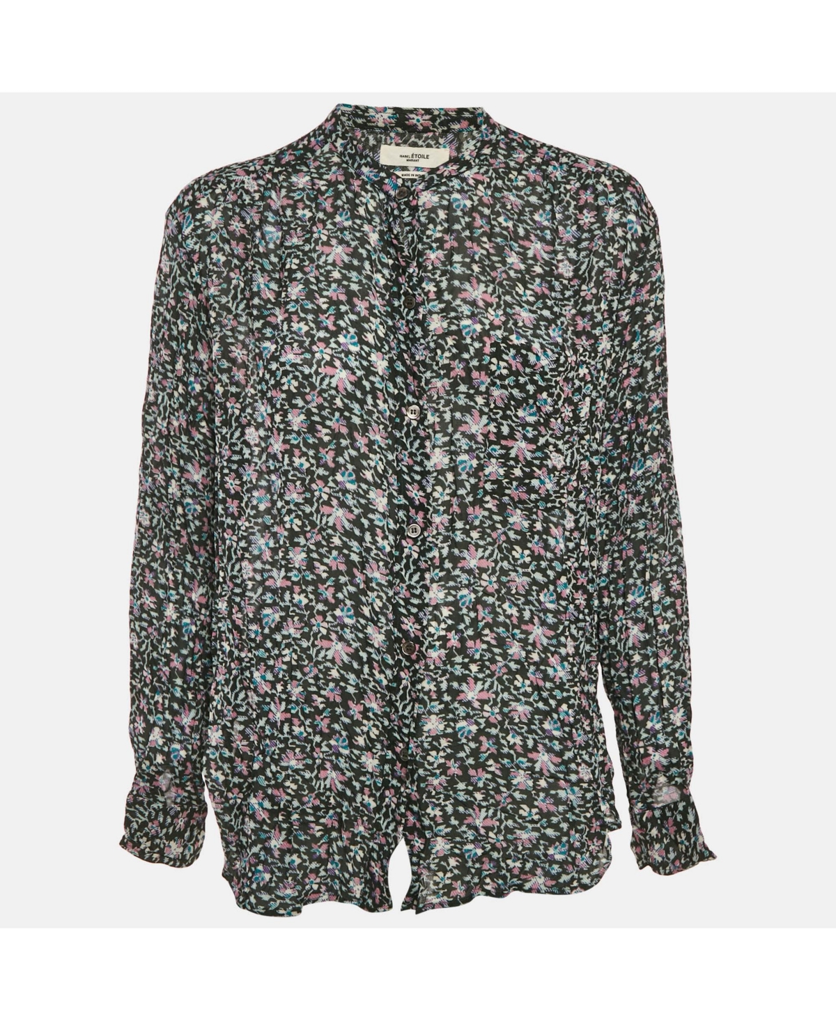 Pre-Owned Isabel Marant Women's Etoile Printed Crepe Top