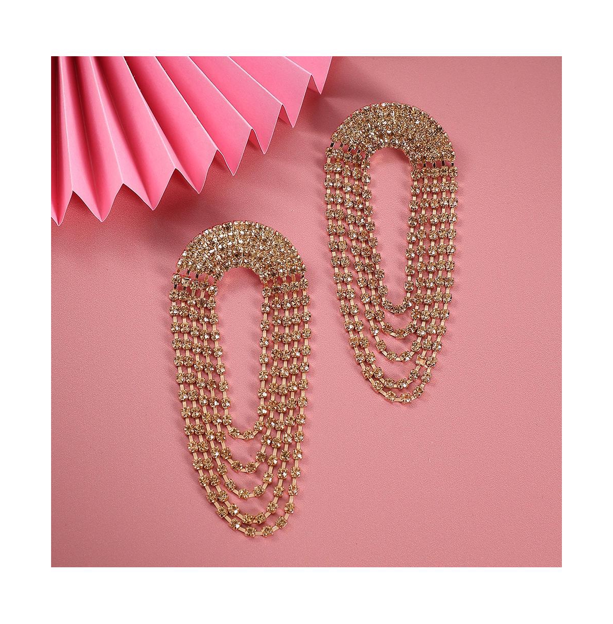 Sohi Statement Dangler Drop Earrings