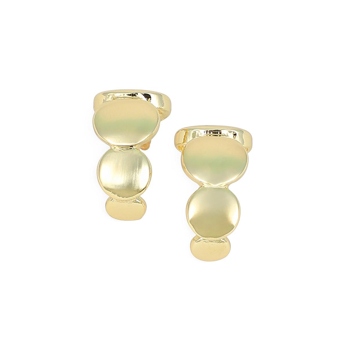 Sohi Women's The Orb Hoop Earrings - California Gold