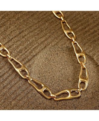Women's The Pavement-Link Chain Necklace - California Gold