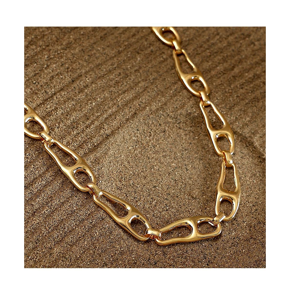 Women's The Pavement-Link Chain Necklace - California Gold
