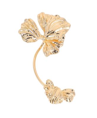 Women's The Withering-Petal Cuff Earrings - California Gold