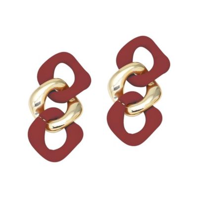 Women's Chainlink Drop Earrings