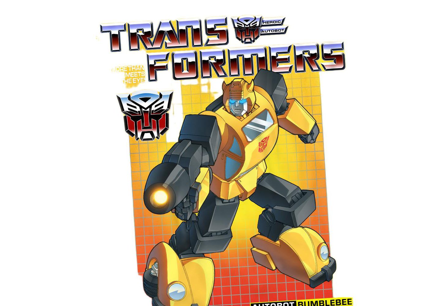 Мужская футболка Logovision Transformers Bumblebee, цвет: Королевский синий — фото 2