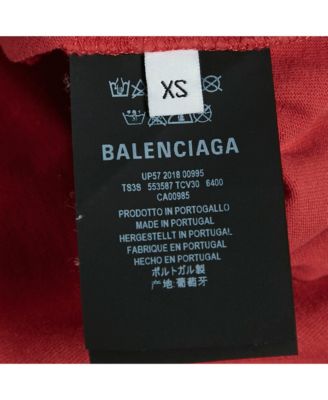 Men's Logo Print Cotton Knit Crew Neck T-Shirt