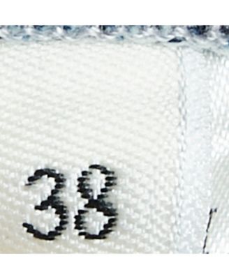 Women's Blue Denim Dual Tone Pleated Mini Skirt