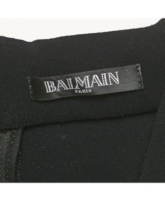 Women's Black Double Breasted Jersey Tailored Jumpsuit