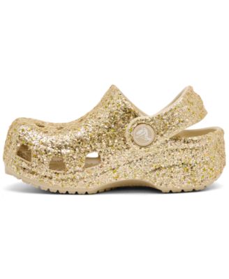 Infant Girls Chunky Glitter Classic Clogs from Finish Line