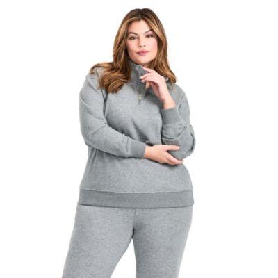 Women's Plus Size Piper Half-Zip Sweat Top