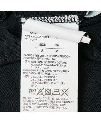 Women's Pre-Owned Logo Embroidered Jersey Crew Neck T-Shirt