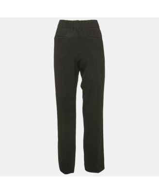 Women's Black Crepe Trousers
