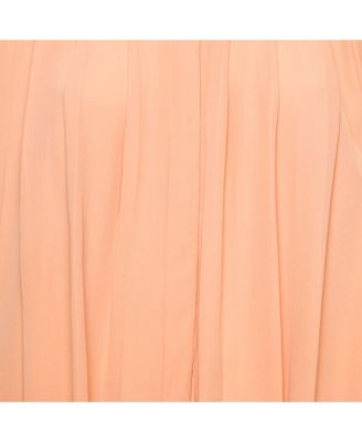 Women's Pre-Owned Chlo&eacute Pink Silk Pleated Top