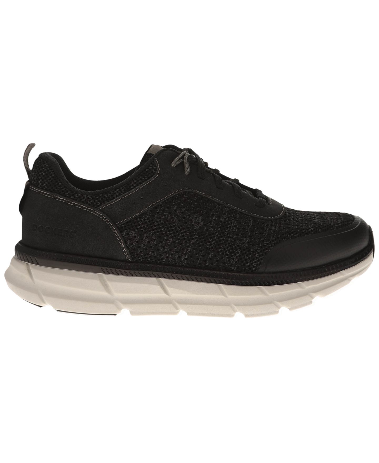Мужские кроссовки Dockers GO-4-IT Active Rebound Knit Lace-Up, цвет: Чёрный — фото 2