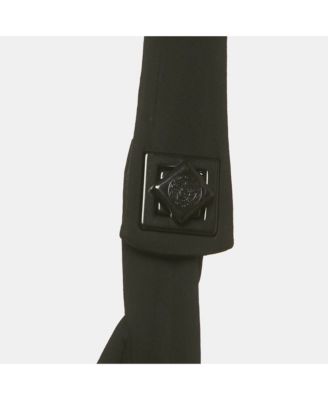 Women's Black Jersey Halter Neck Top