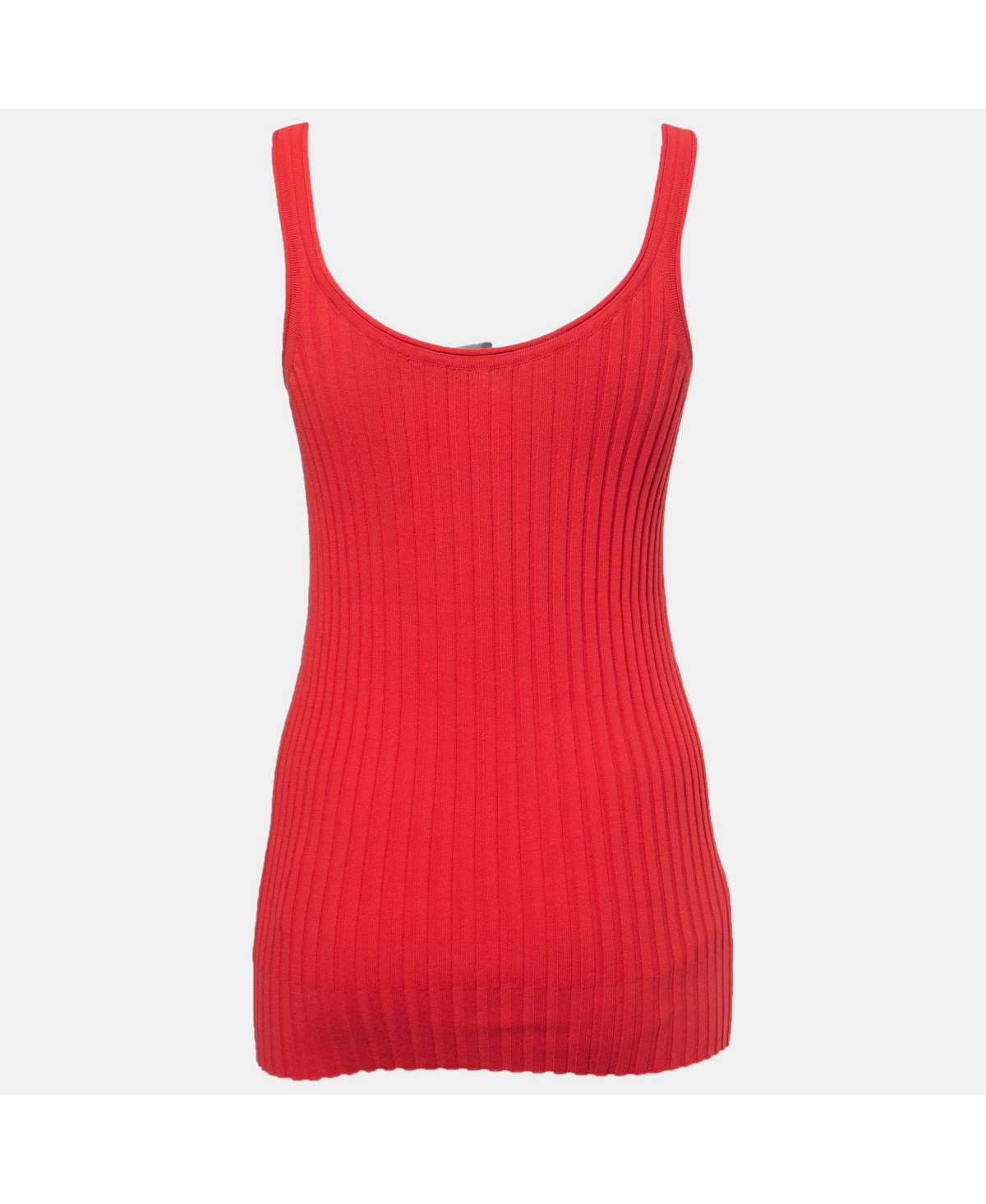 Pre-Owned Dolce & Gabbana Women's Cotton Rib Knit Tank Top