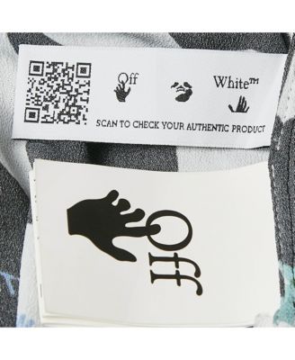 Women's Check Floral Print Crepe Shirt