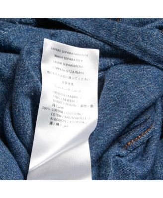 Women's Blue Knit Ruched High Pants